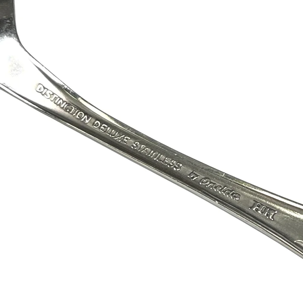 Oneida Teaspoon Kennet Square‎ Floral Distinction Deluxe Stainless Steel